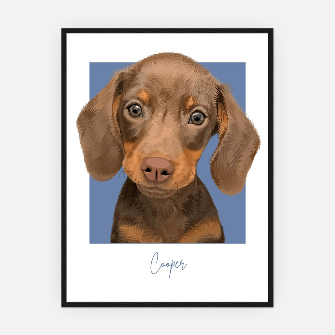 Pastel Pet Portrait