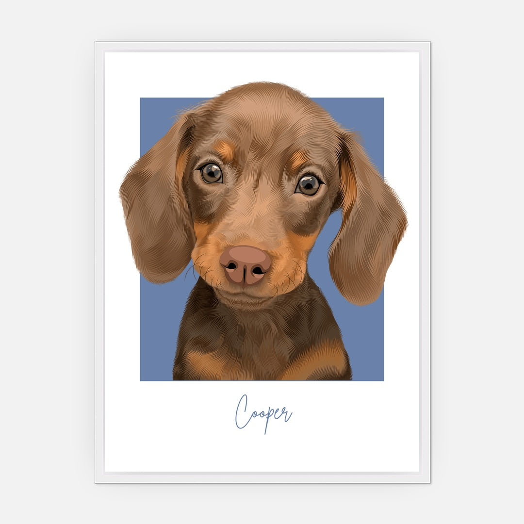Pastel Pet Portrait