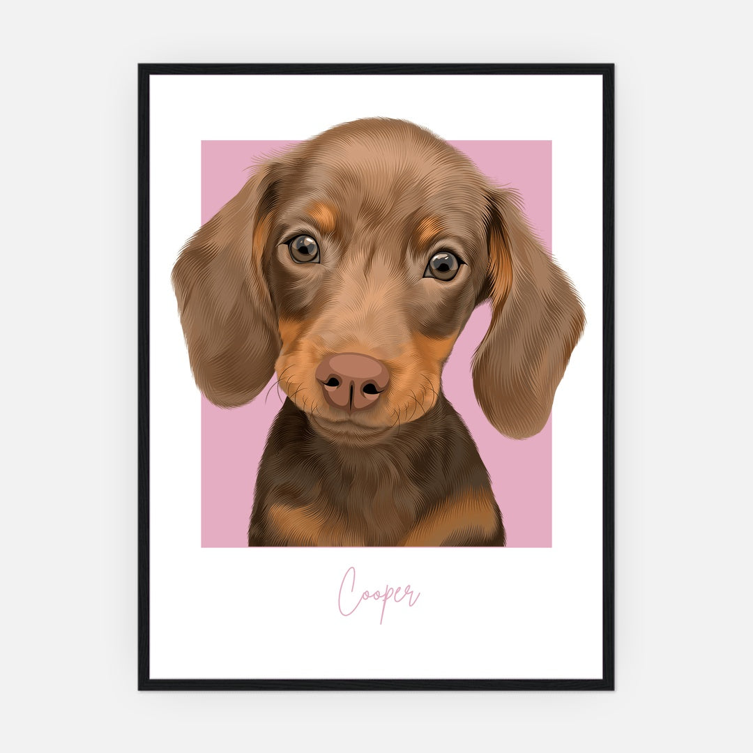 Pastel Pet Portrait