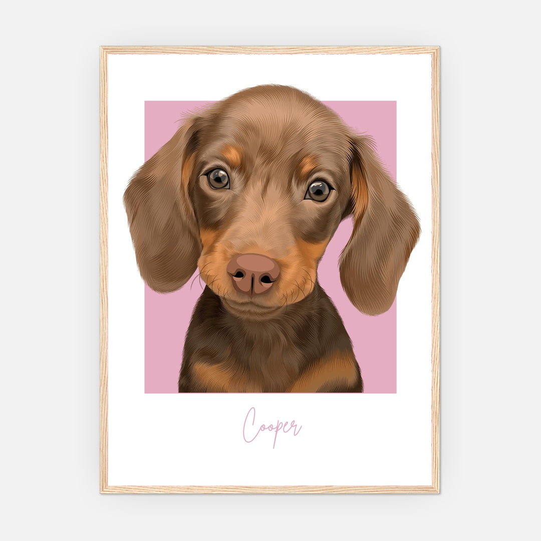 Pastel Pet Portrait