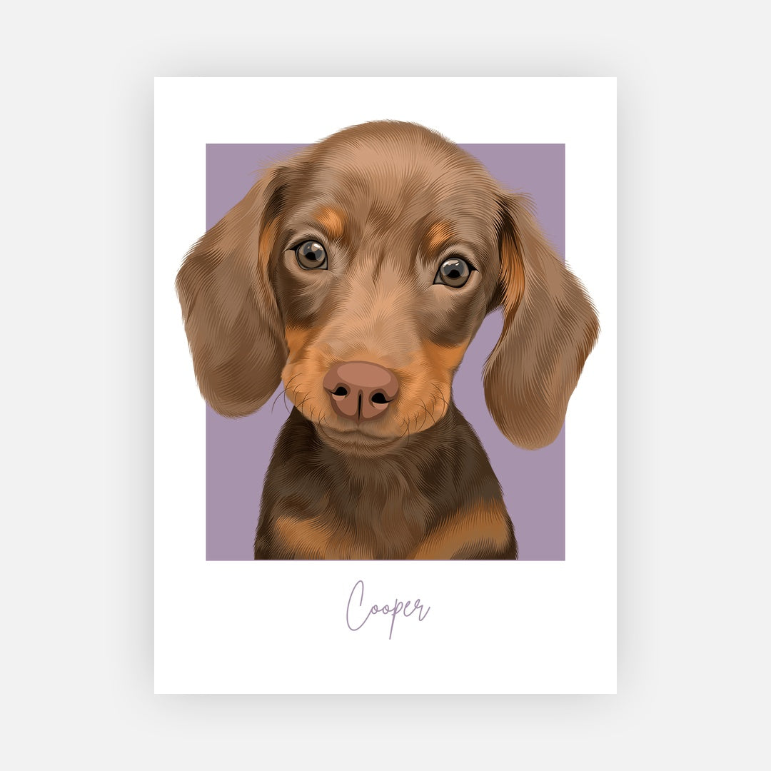Pastel Pet Portrait