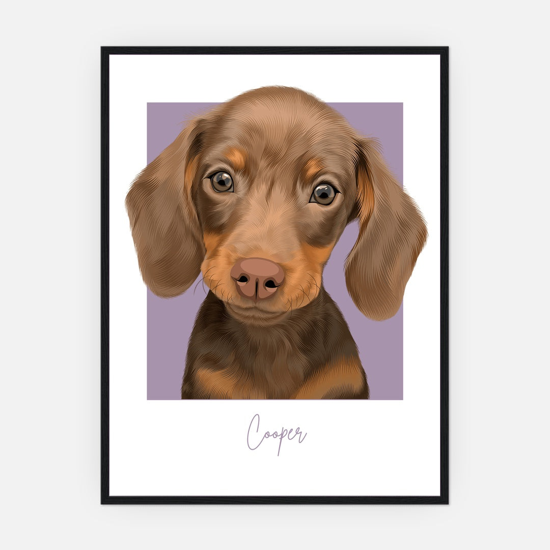 Pastel Pet Portrait