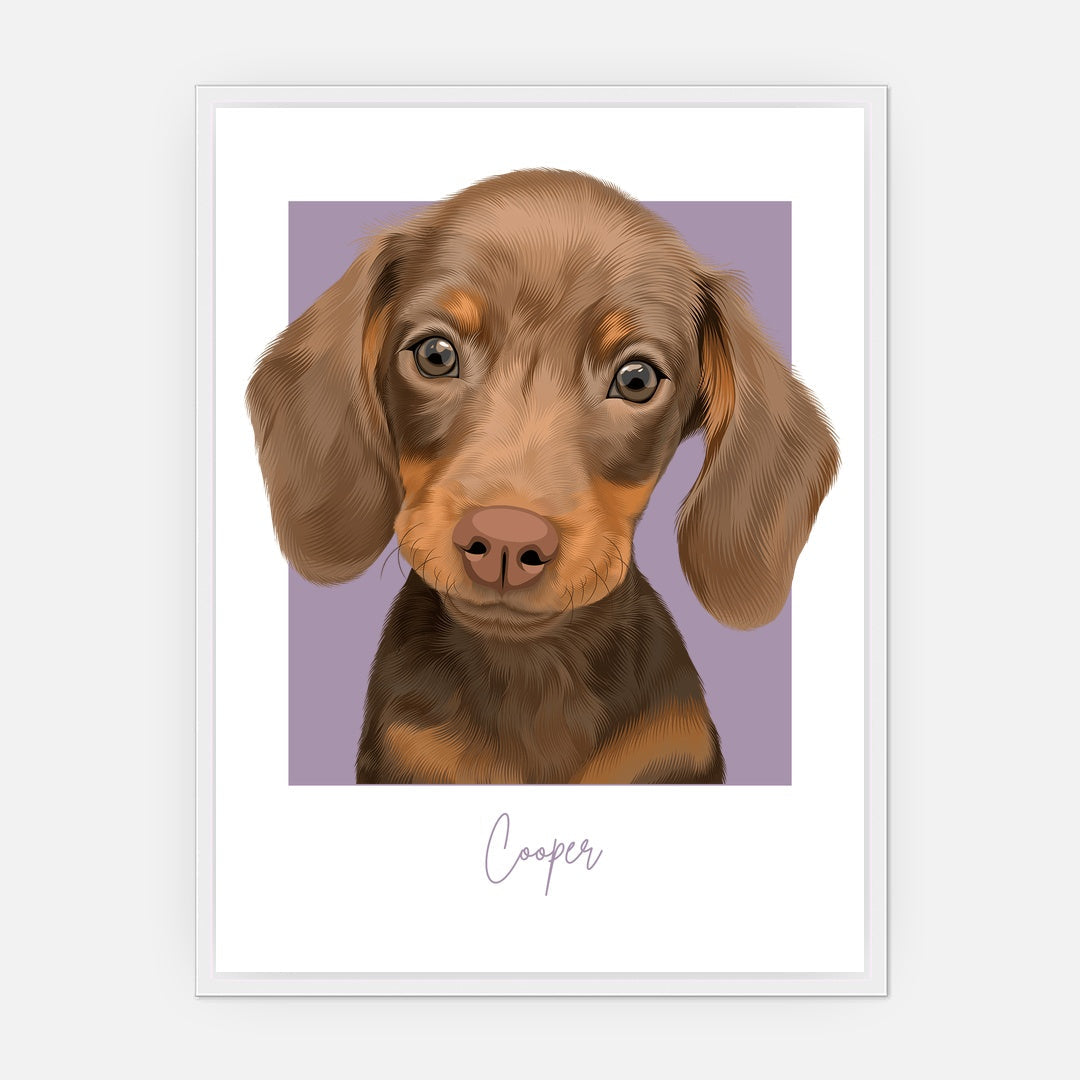 Pastel Pet Portrait